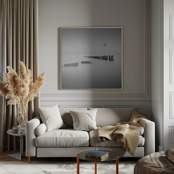 X stands for by Christophe Staelens Square Canvas Print Art for Modern Home Decor. Decorate your office or living room with canvas artwork