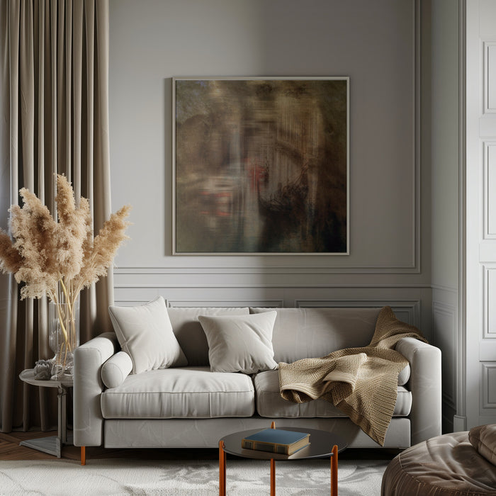 Venetian symphony 2 by Michel Romaggi Square Canvas Print Art for Modern Home Decor. Decorate your office or living room with canvas artwork