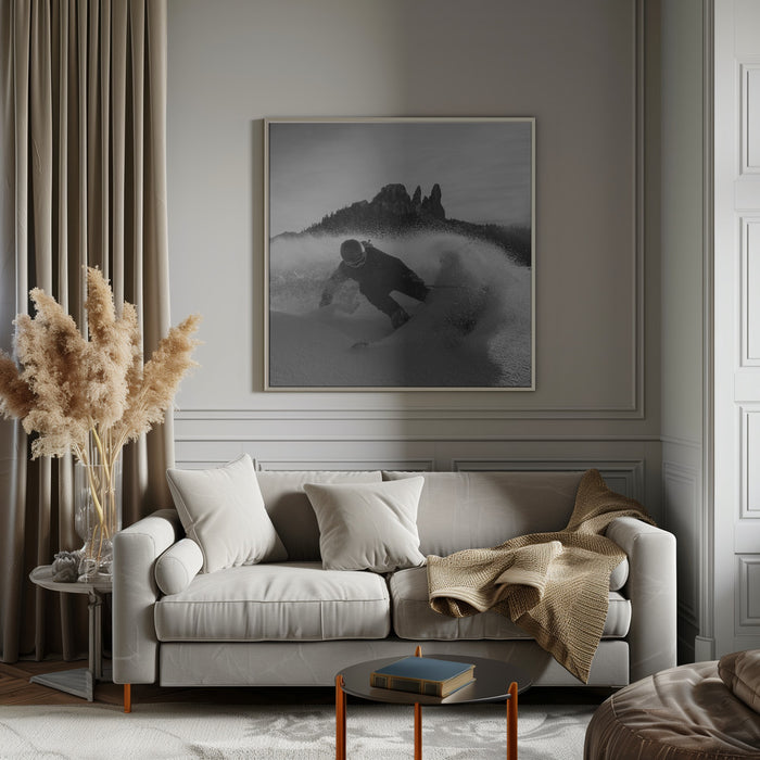  by Marina Sveduneac Square Canvas Print Art for Modern Home Decor. Decorate your office or living room with canvas artwork