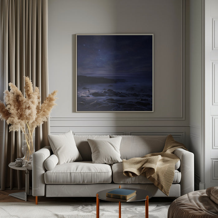 Insomnia Square Canvas Art  Sebastien DEL GROSSO 