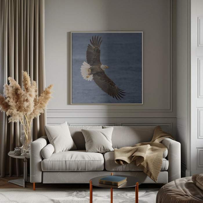 Show Off the Catch by John Fan Square Canvas Print Art for Modern Home Decor. Decorate your office or living room with canvas artwork