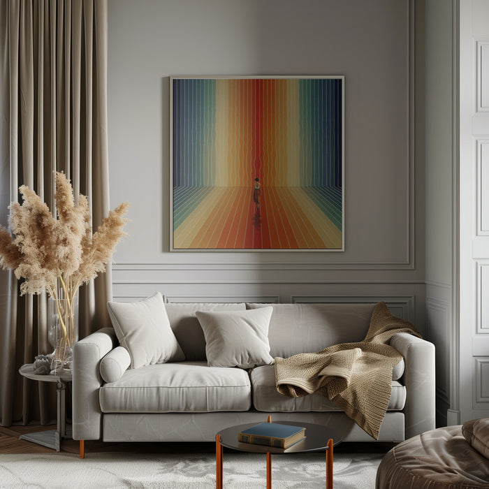 Here I Come by Taudalpoi Square Canvas Print Art for Modern Home Decor. Decorate your office or living room with canvas artwork
