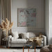 Chinoiserie No3 Square Canvas Art  Andrea Haase 