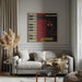 Jazz by Vision Grasp Art Square Canvas Print Art for Modern Home Decor. Decorate your office or living room with canvas artwork