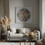 Morning Dream & Crown by Sue Skellern Square Canvas Print Art for Modern Home Decor. Decorate your office or living room with canvas artwork