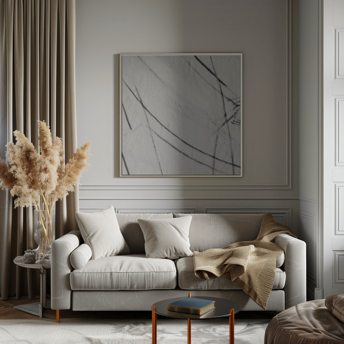 Scratched #1 by Alma Square Canvas Print Art for Modern Home Decor. Decorate your office or living room with canvas artwork