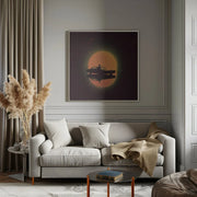 NightDrive by Samantha Hearn Square Canvas Print Art for Modern Home Decor. Decorate your office or living room with canvas artwork