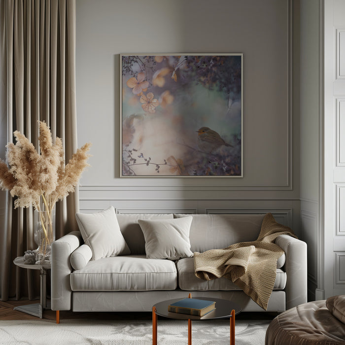 Hydrangea fantasy Square Canvas Art  Teuni 