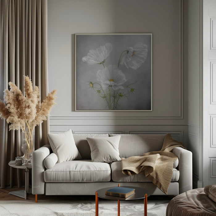 Cosmos Charm Square Canvas Art  Mandy Disher 