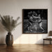 Don't touch my face! by Gunarto Song Square Canvas Print Art for Modern Home Decor. Decorate your office or living room with canvas artwork