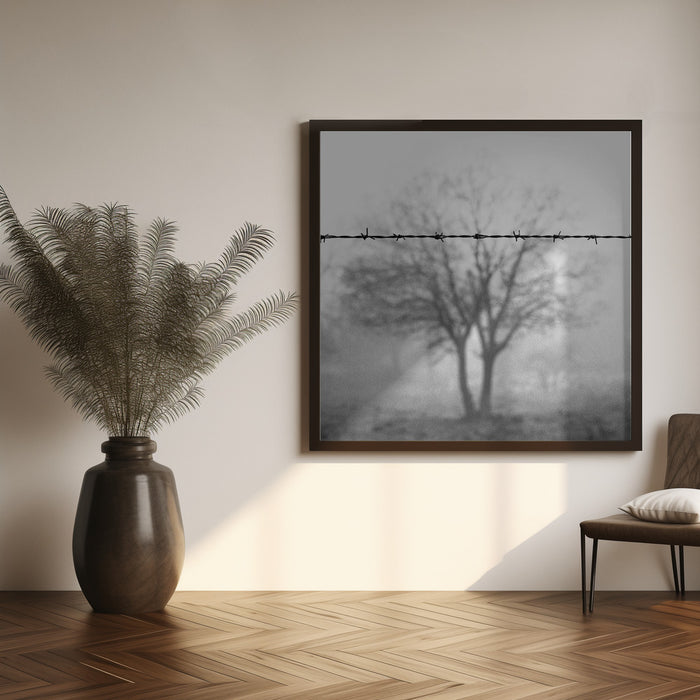 Goodbye cruel world by Wagdi Kala Square Canvas Print Art for Modern Home Decor. Decorate your office or living room with canvas artwork