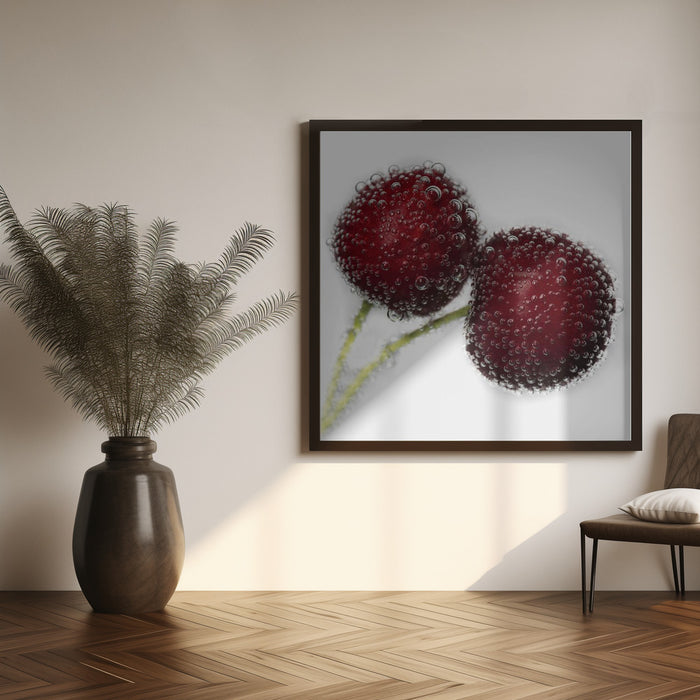 Bubbles by Xavier Garci Square Canvas Print Art for Modern Home Decor. Decorate your office or living room with canvas artwork