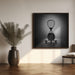 Hourglass by Victoria Glinka Square Canvas Print Art for Modern Home Decor. Decorate your office or living room with canvas artwork