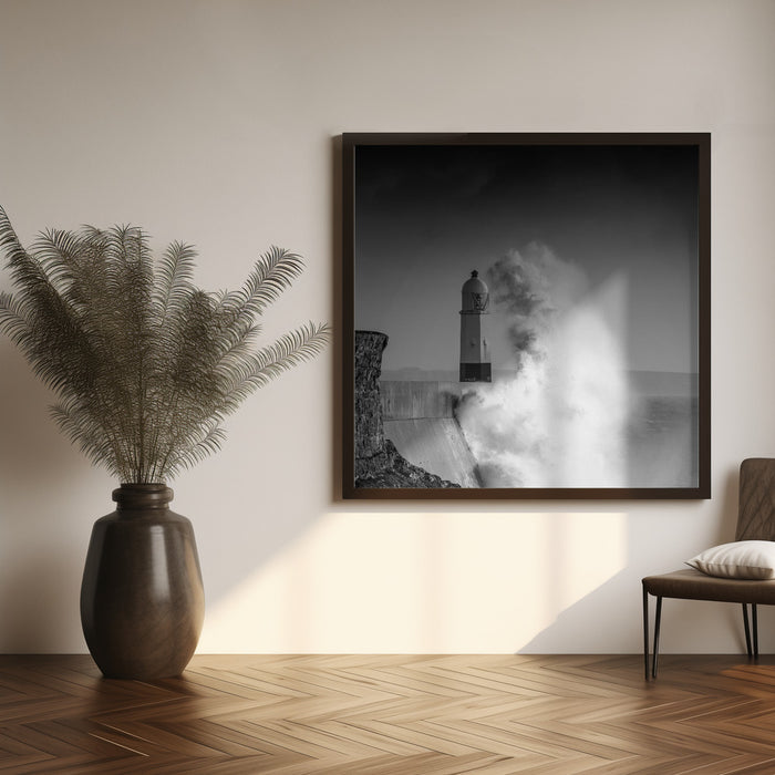 Hand of Poseidon by Robert Bolton Square Canvas Print Art for Modern Home Decor. Decorate your office or living room with canvas artwork