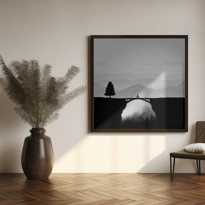 Dream vacation by Hadi Malijani Square Canvas Print Art for Modern Home Decor. Decorate your office or living room with canvas artwork