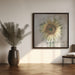 sunflower by Kerstin Kaufmann Square Canvas Print Art for Modern Home Decor. Decorate your office or living room with canvas artwork