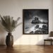 A Sea of Rocks by George Digalakis Square Canvas Print Art for Modern Home Decor. Decorate your office or living room with canvas artwork
