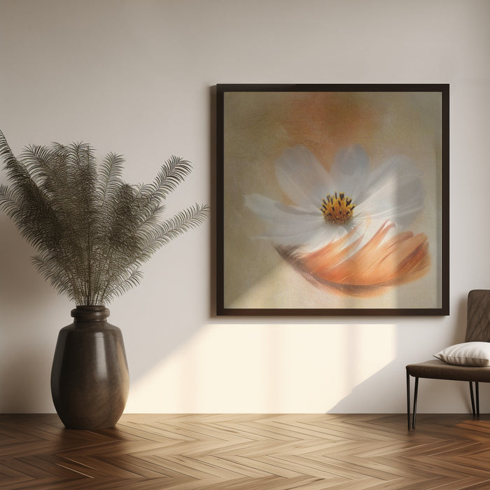 Light as a Feather by Gaille Gray Square Canvas Print Art for Modern Home Decor. Decorate your office or living room with canvas artwork