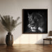 The Look Square Canvas Art  Jerry Berry 
