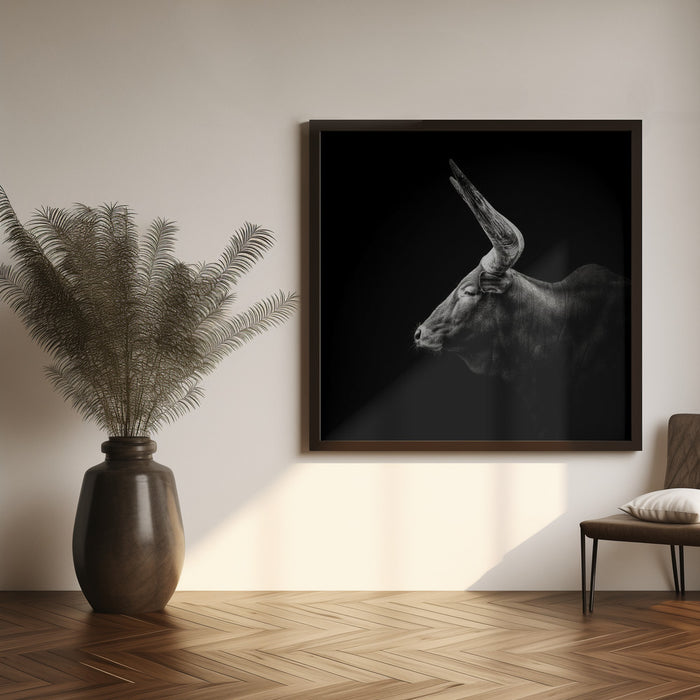 Watusi Square Canvas Art  Christian Meermann 