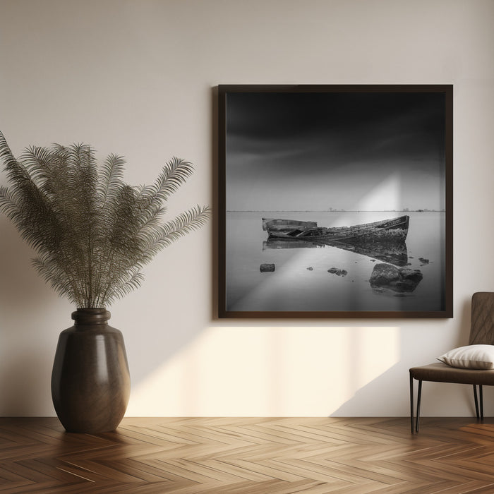 Menelaos by George Digalakis Square Canvas Print Art for Modern Home Decor. Decorate your office or living room with canvas artwork