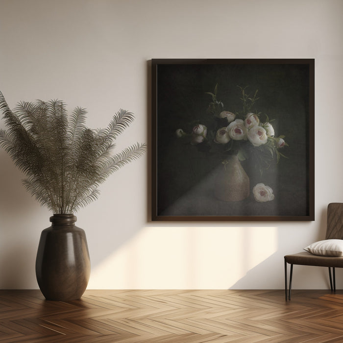 Rusty by Cicek Kiral Square Canvas Print Art for Modern Home Decor. Decorate your office or living room with canvas artwork