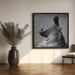 The Mouth by Marco Pozzi Square Canvas Print Art for Modern Home Decor. Decorate your office or living room with canvas artwork