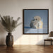 Patient mom by Hao Jiang Square Canvas Print Art for Modern Home Decor. Decorate your office or living room with canvas artwork