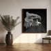 The American Eagle by Vincent Willems Square Canvas Print Art for Modern Home Decor. Decorate your office or living room with canvas artwork