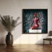 Of Flesh and Bones by Ruslan Bolgov Square Canvas Print Art for Modern Home Decor. Decorate your office or living room with canvas artwork