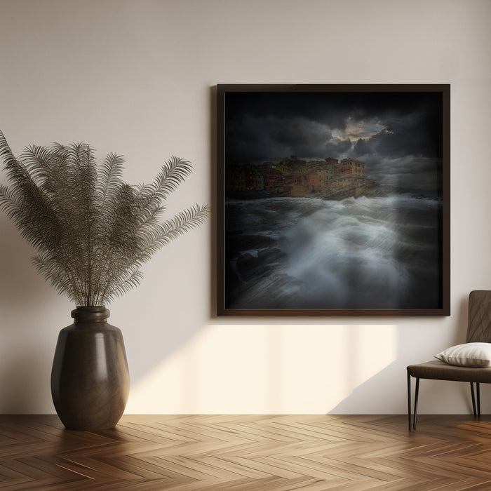 Hoping the clear weather returns. by Alessandro Traverso Square Canvas Print Art for Modern Home Decor. Decorate your office or living room with canvas artwork