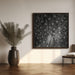 Peacock #6 Square Canvas Art  Christian Meermann 