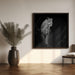 Lioness Square Canvas Art  Christian Meermann 