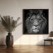 Stare Me Down #3 Square Canvas Art  Christian Meermann 
