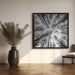 Tree Etching 002 by Rob Darby Square Canvas Print Art for Modern Home Decor. Decorate your office or living room with canvas artwork
