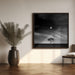 Stories under the Moon (No.5) by Hsiao-Yang Fei Square Canvas Print Art for Modern Home Decor. Decorate your office or living room with canvas artwork