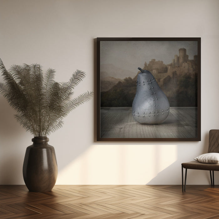 Still life 06 jenaro pérez villaamil by Mister Solo Square Canvas Print Art for Modern Home Decor. Decorate your office or living room with canvas artwork