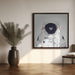 Astronaut love by Balazs Solti Square Canvas Print Art for Modern Home Decor. Decorate your office or living room with canvas artwork