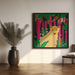 Leopard-Animal Trilogy Square Canvas Art  Shriya Bhattacharya 