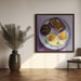 Breakfast by Key and Sea Creative Square Canvas Print Art for Modern Home Decor. Decorate your office or living room with canvas artwork