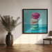 Macarons Square Canvas Art  Key and Sea Creative 