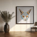 Andrew Fox Wrestler Square Canvas Art  Florent Bodart 