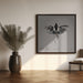 Magpie Square Canvas Art  Gabriella Roberg 