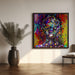 AZ04 by mnemonixART Square Canvas Print Art for Modern Home Decor. Decorate your office or living room with canvas artwork
