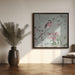 Chinoiserie No1 Square Canvas Art  Andrea Haase 