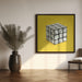 Not Rubik's cube by Artem Pozdniakov Square Canvas Print Art for Modern Home Decor. Decorate your office or living room with canvas artwork