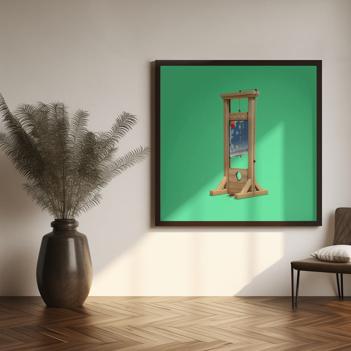 Credit sentence by Artem Pozdniakov Square Canvas Print Art for Modern Home Decor. Decorate your office or living room with canvas artwork