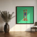 Credit sentence by Artem Pozdniakov Square Canvas Print Art for Modern Home Decor. Decorate your office or living room with canvas artwork