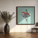 Happy Dress by Artem Pozdniakov Square Canvas Print Art for Modern Home Decor. Decorate your office or living room with canvas artwork