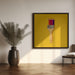 Creative Brush by Artem Pozdniakov Square Canvas Print Art for Modern Home Decor. Decorate your office or living room with canvas artwork